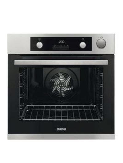 Zanussi Zos37972Xk 60Cm Built-In Single Electric Oven Zanussi Zos37972Xk 60Cm Built-In Single Electric Oven